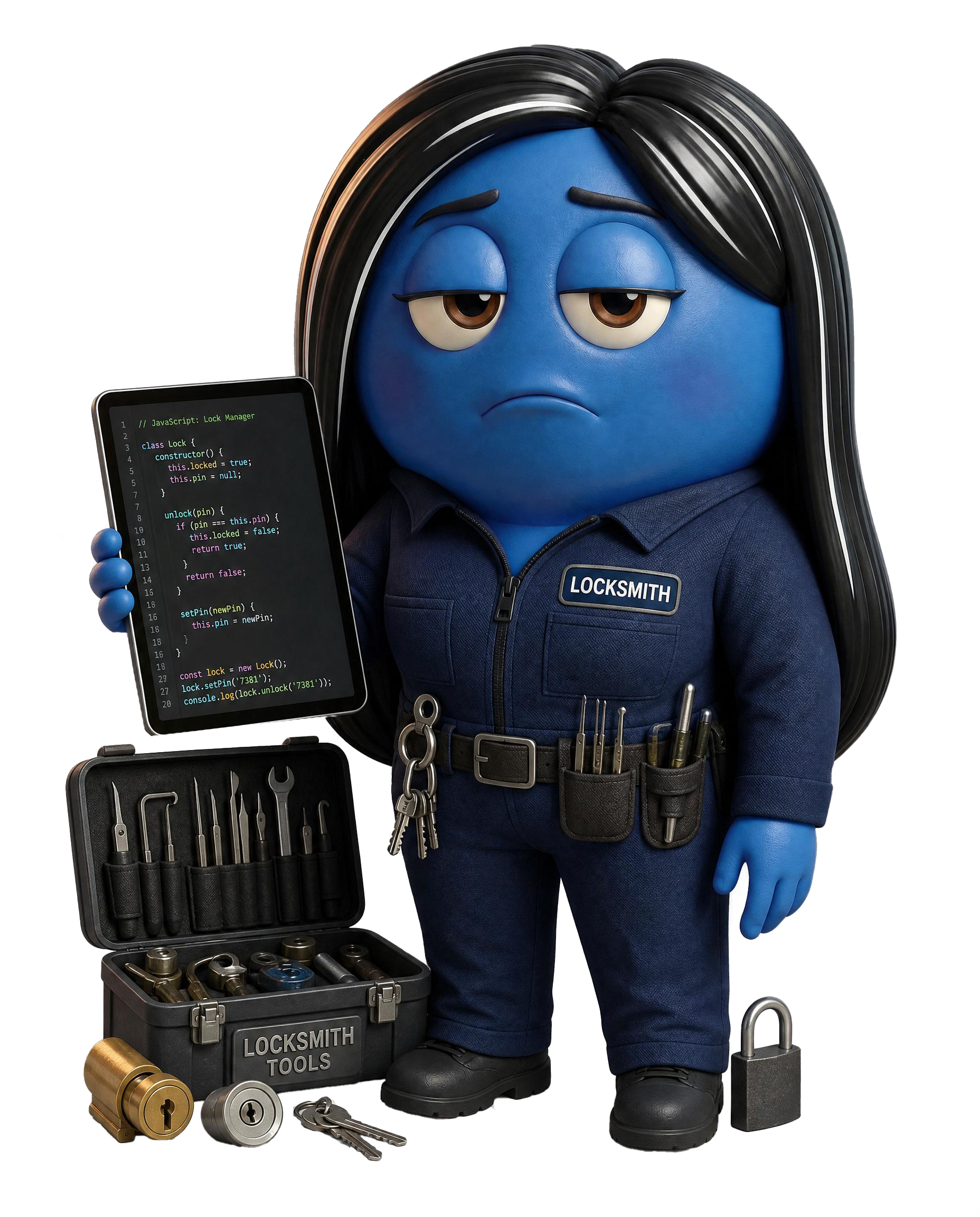 Locksmith Bluey